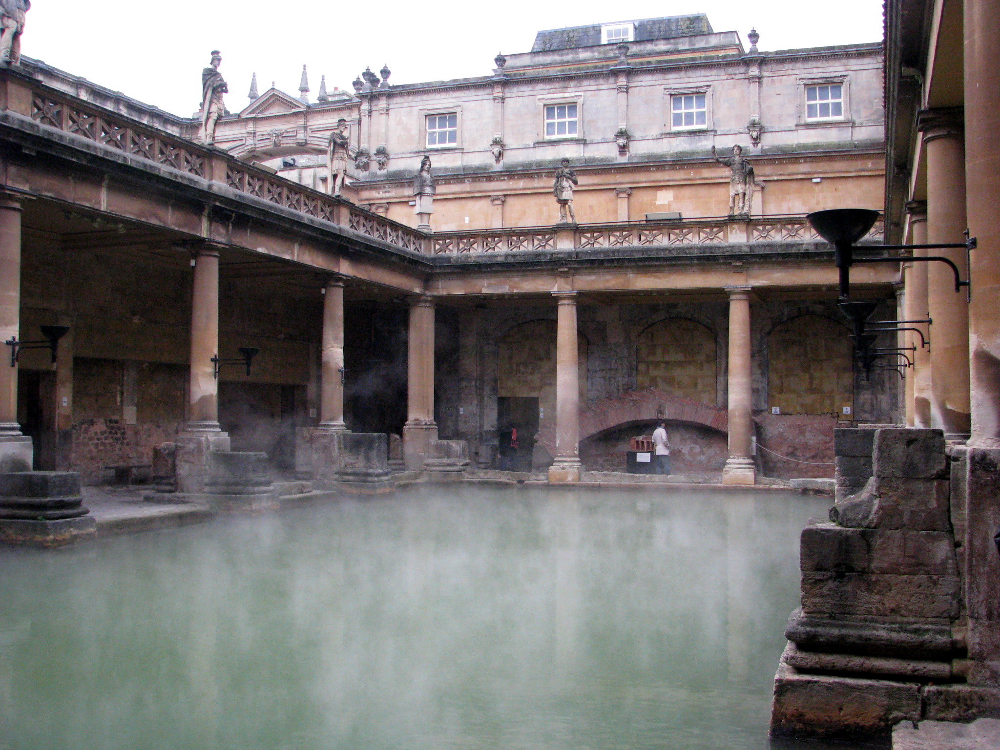 secret glyphs ancient baths