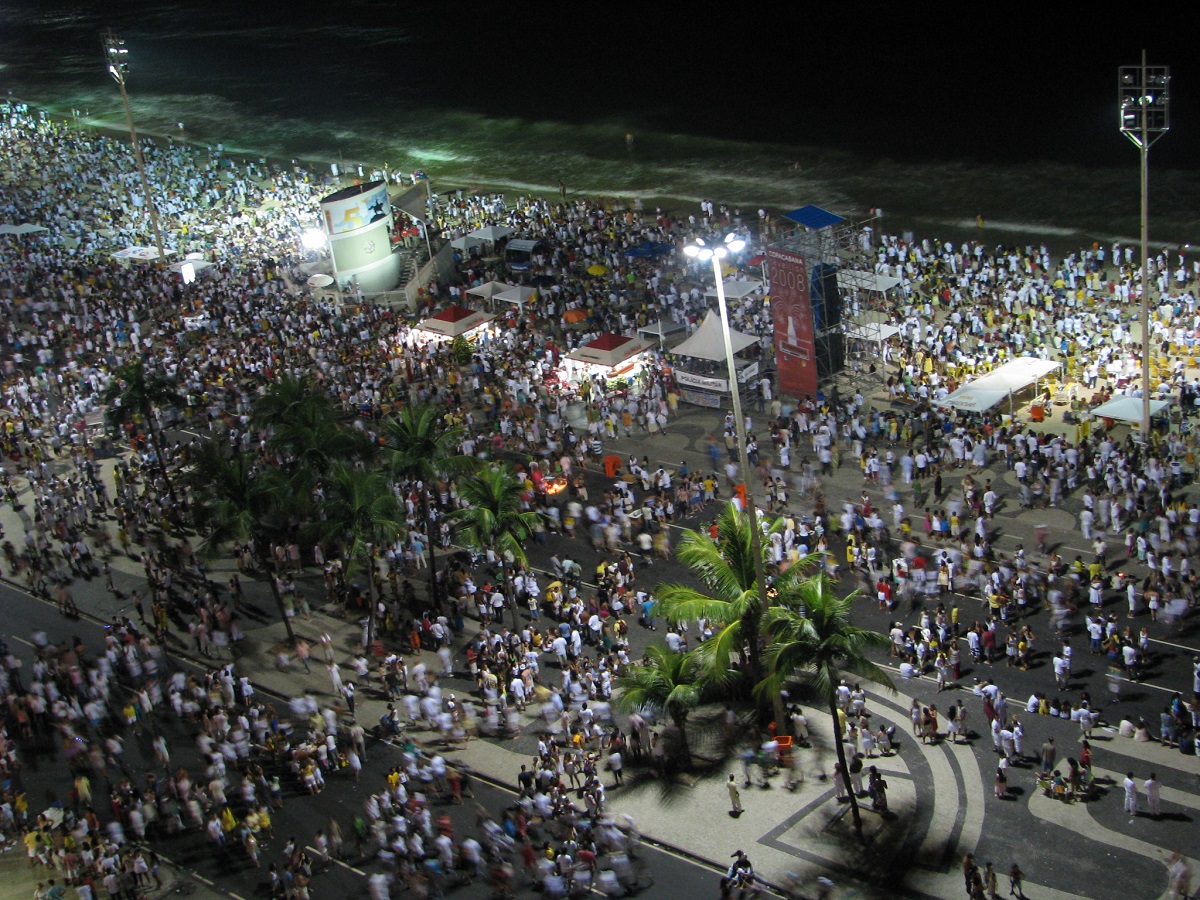 Copacabana-new years eve-2007-Rio-Brazil