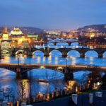 PRAGUE-Europe-bridge-church