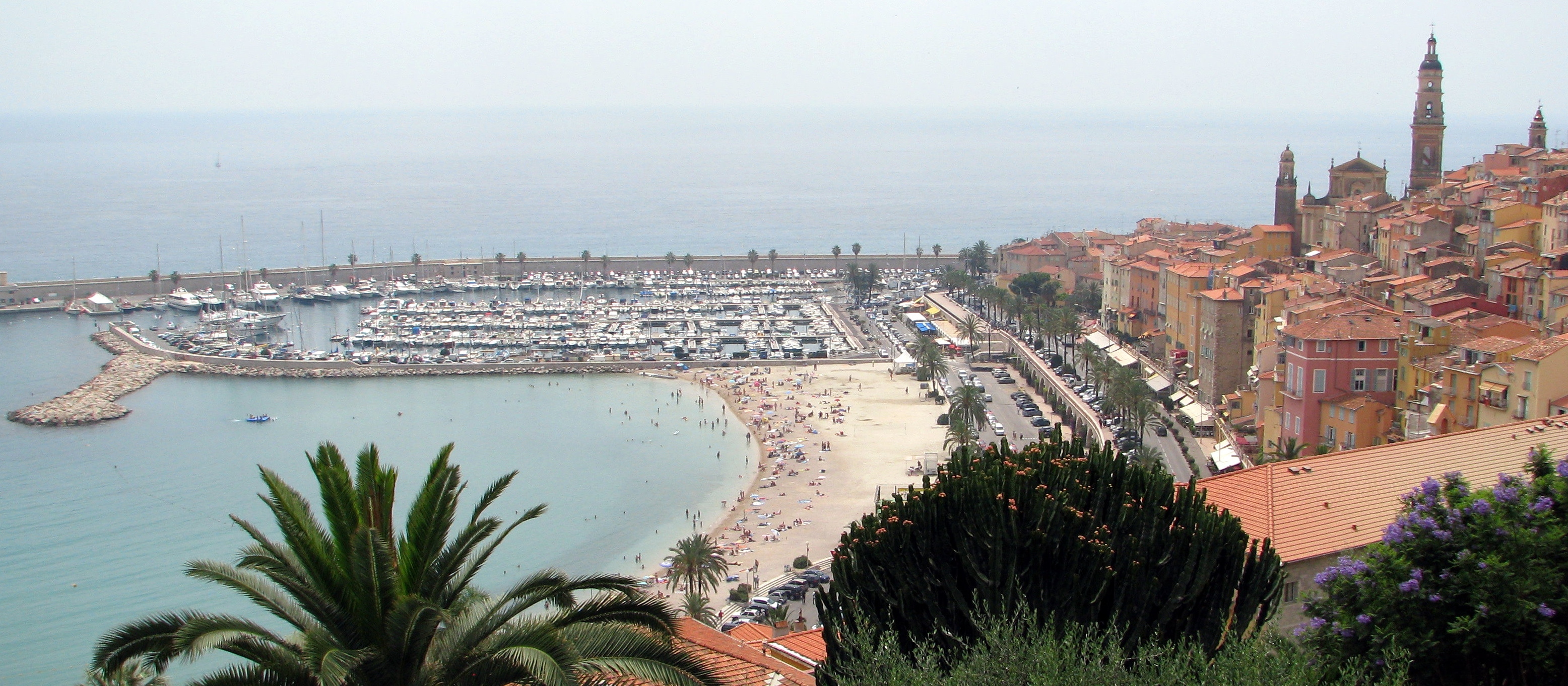 Menton-French-Italian-border