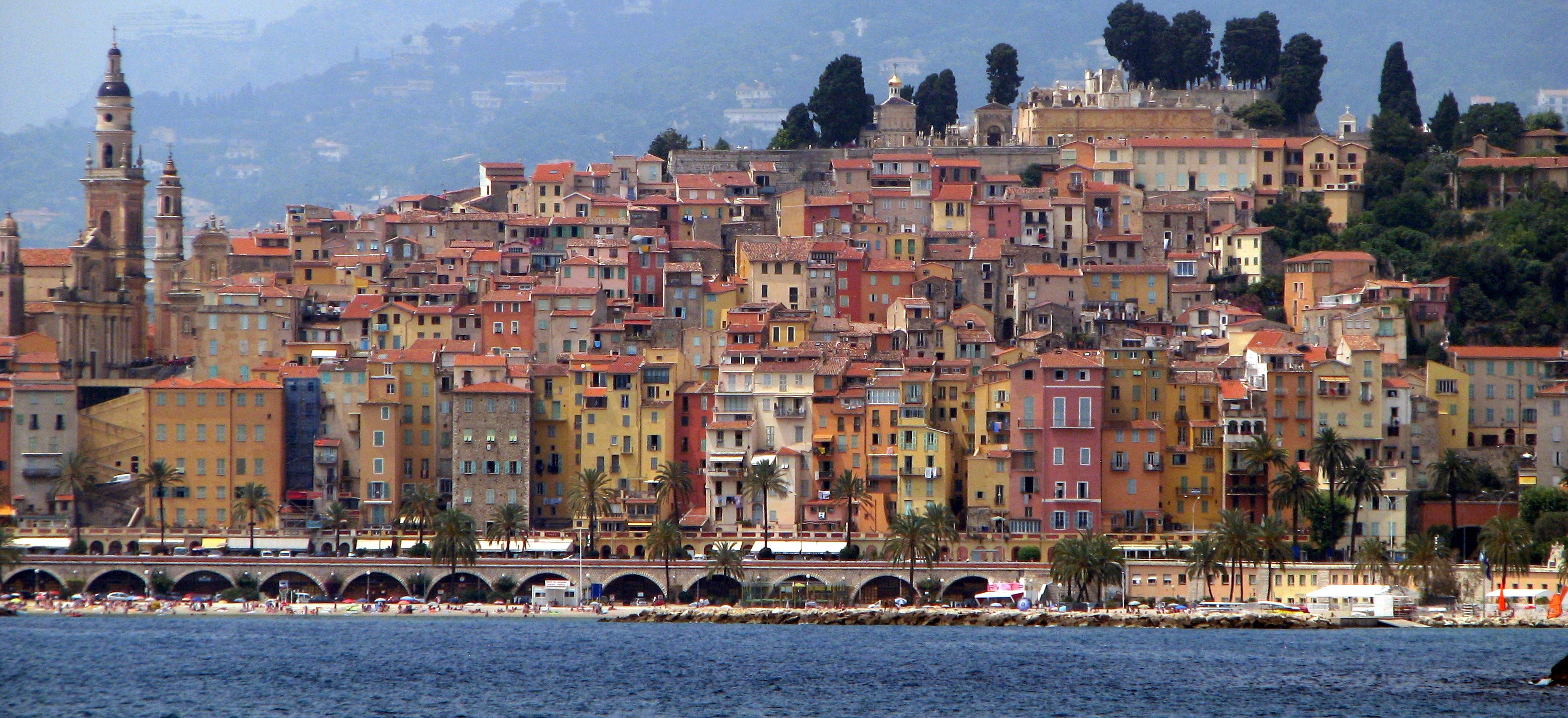 Menton-French-Italian-border